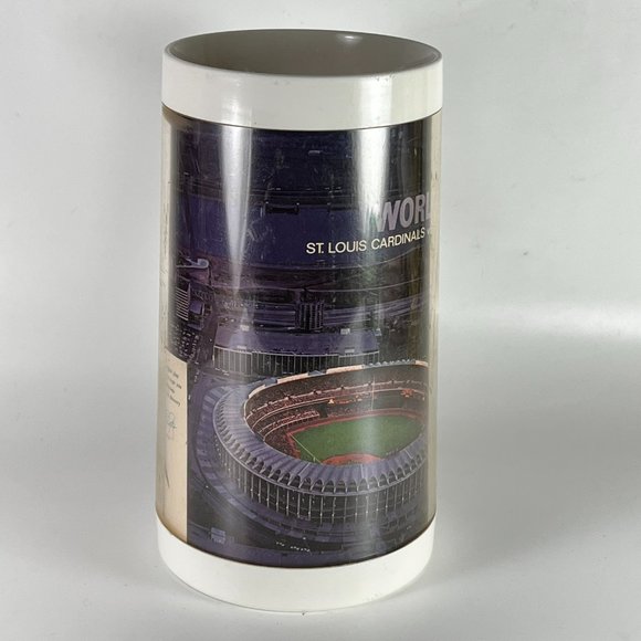 Vtg 1967 World Series Beer Mug Stein Anheuser Busch Cardinals Boston MLB - Picture 4 of 12